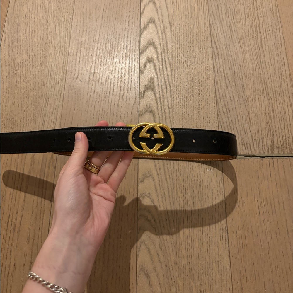 Gucci Vintage Reversible Belt